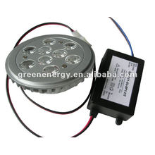 11W G53 AR111 Downlight LED regulable con conductor exterior